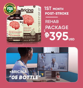 BBT's : Post-stroke Rehabilitation - First Month Package only $395 usd, Bricina 05 bottles, maintenance 129 usd / months