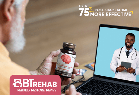 BBT Rehab: Post-Stroke Rehabilitation Programs with Bricina 05 bottles / months, maintenance 129 usd / months.